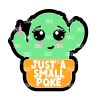 Small Poke Acrylic Blank- Sticker- UV DTF (2 inch) NO HOLE