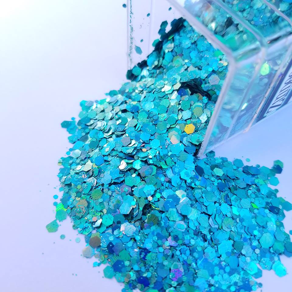 Alternative view of So Minty Chunky Polyester Glitter (BAG)