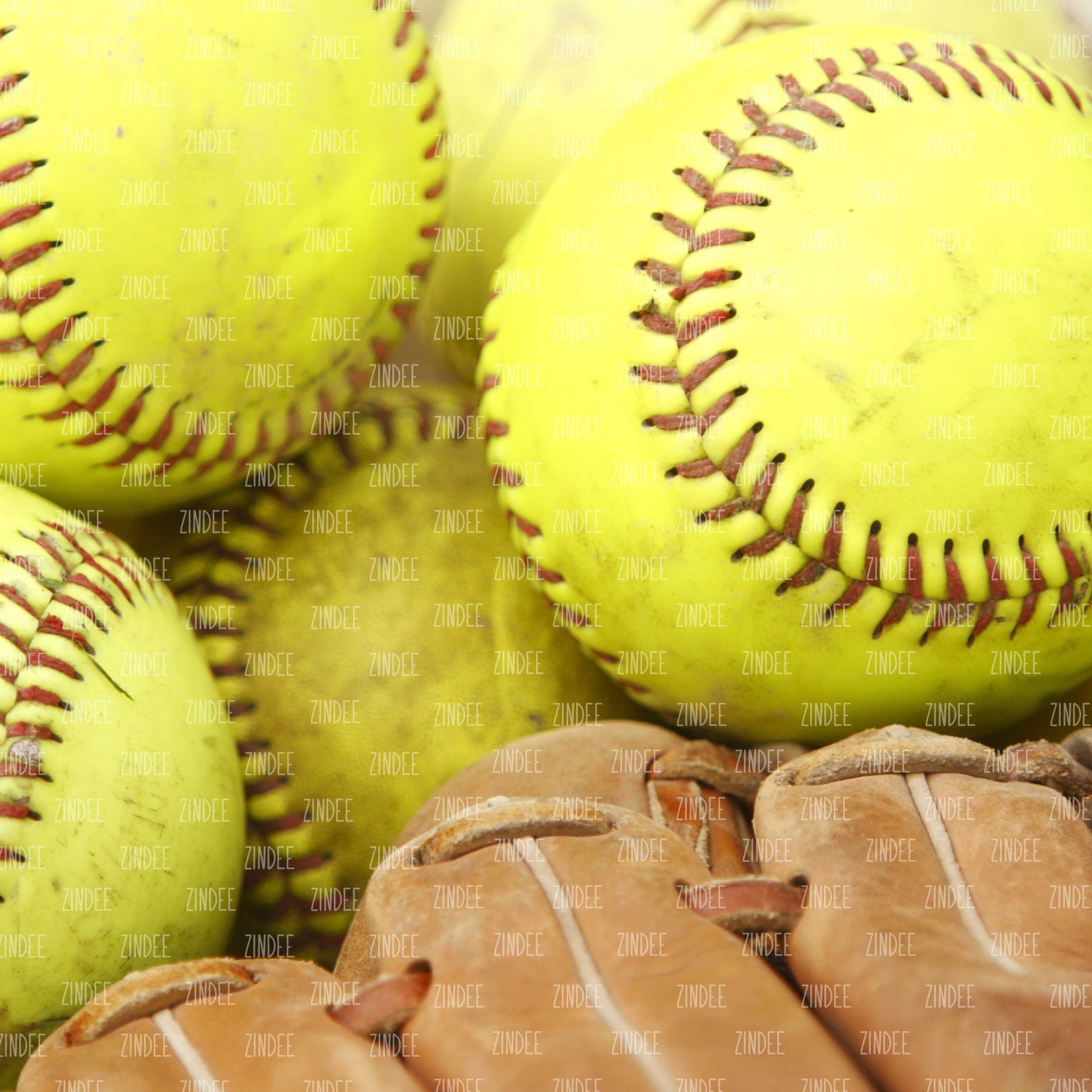 Softball and Glove (vinyl)