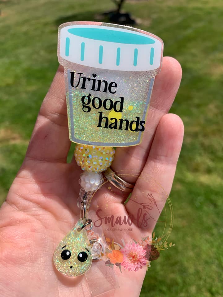 Droplet Acrylic Blank- Sticker- UV DTF (1.5 inch) - Image 3