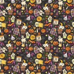 Spooky Halloween Black (vinyl)