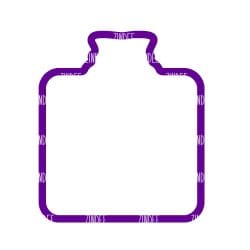 Square Potion Bottle Shaker Piece (2 inch) - Image 2