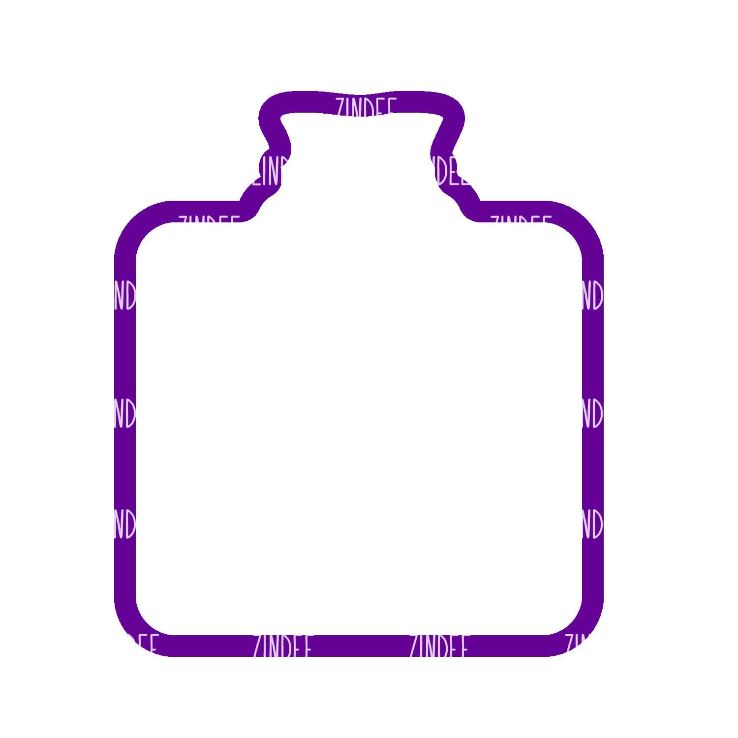 Square Potion Bottle Shaker Piece (2 inch) - Image 2