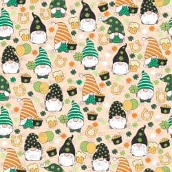 Gnomes St. Patty's Day seamless (vinyl)
