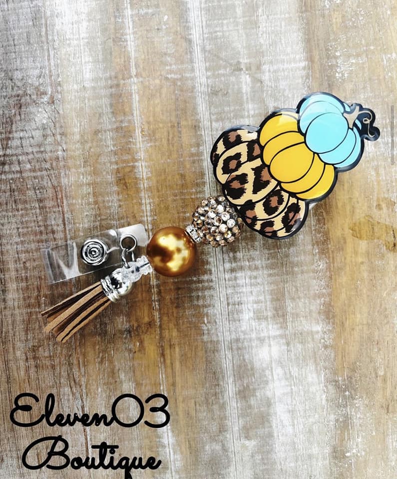 Stacked Pumpkins Acrylic Blank- Sticker- UV DTF (2 inch) NO HOLE - Image 4