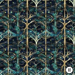 Stained Glass Emerald Forest (vinyl) - Image 12