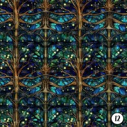 Stained Glass Emerald Forest (vinyl) - Image 13