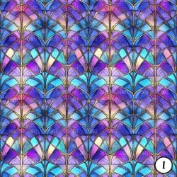Stained Glass Mermaid (vinyl) - Image 2