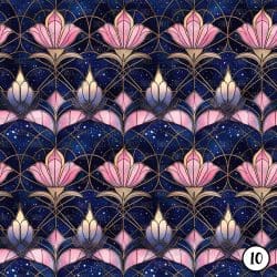 Stained Glass Pink Lotus (vinyl) - Image 11