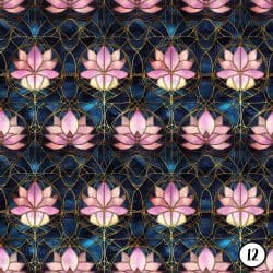 Stained Glass Pink Lotus (vinyl) - Image 13