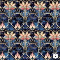 Stained Glass Pink Lotus (vinyl) - Image 10