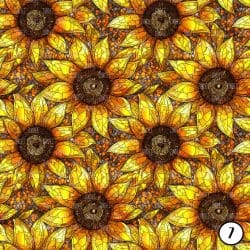 Stained Glass Sunflowers (vinyl) - Image 8