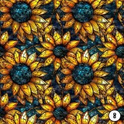 Stained Glass Sunflowers (vinyl) - Image 9
