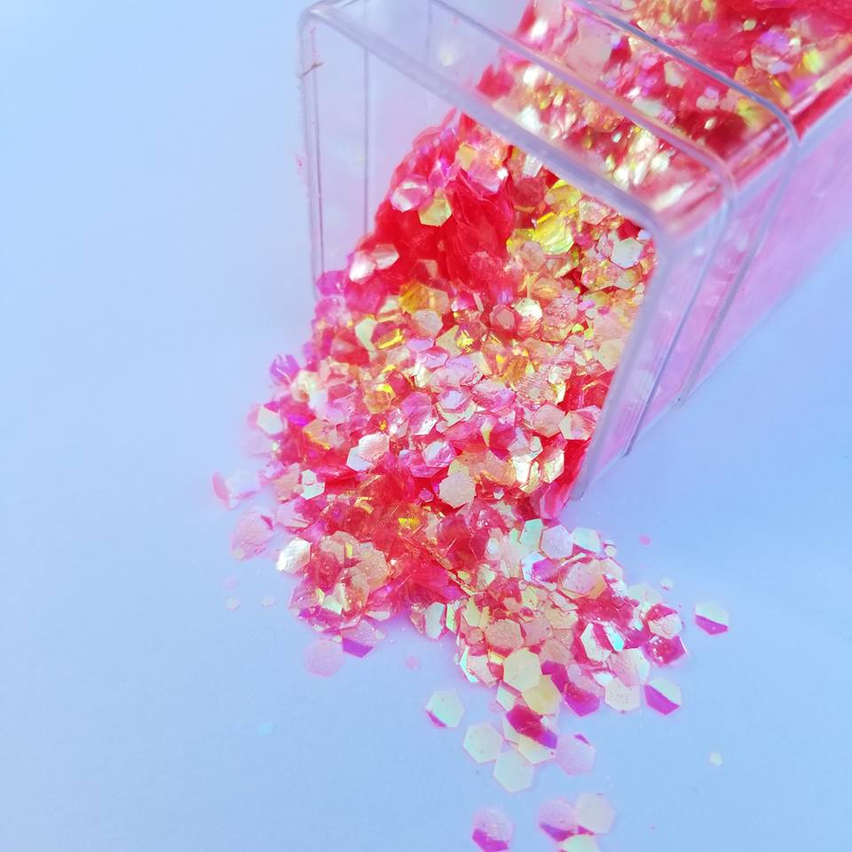 Alternative view of Starfish Chunky Polyester Glitter (BAG)