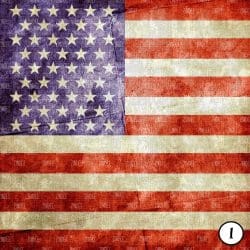 Alternative view of Stars and Stripes Red White and Blue (vinyl)