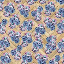 Succulents Chevron (digital paper)