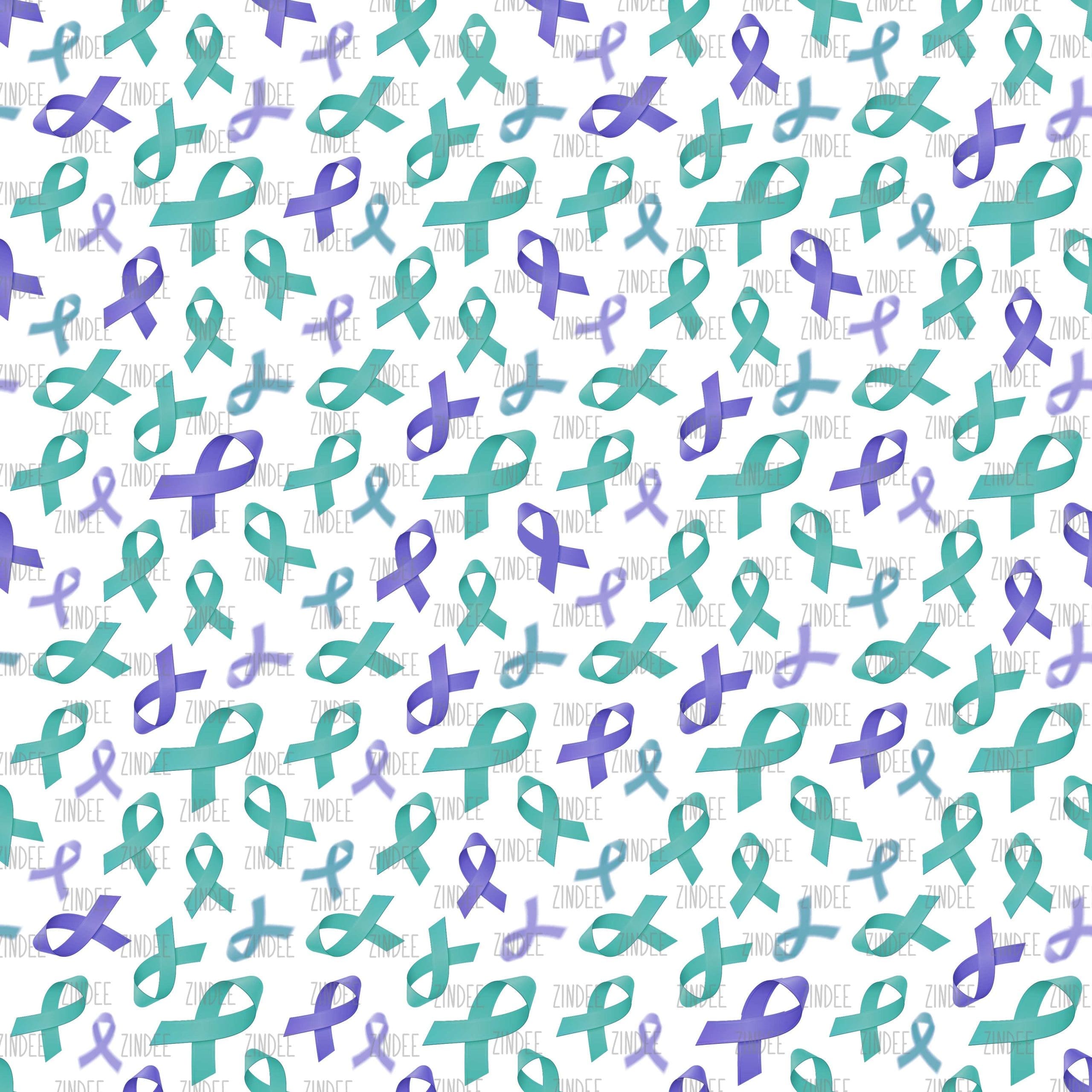 Suicide Awareness seamless (vinyl)