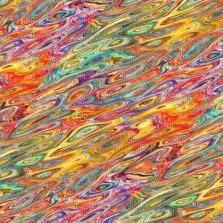 Swirls Orange Paint (vinyl)