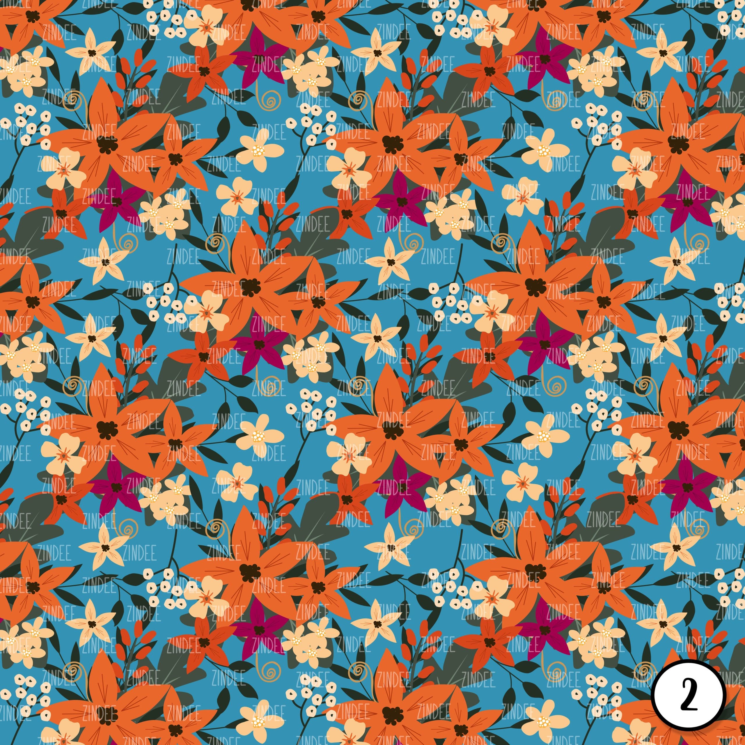 Tangerine Blooms (vinyl) - Image 3