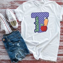 Teacher Monogram (HTV ready to press)