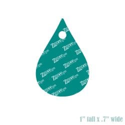 Droplet Charm 1 inch (10 pack)