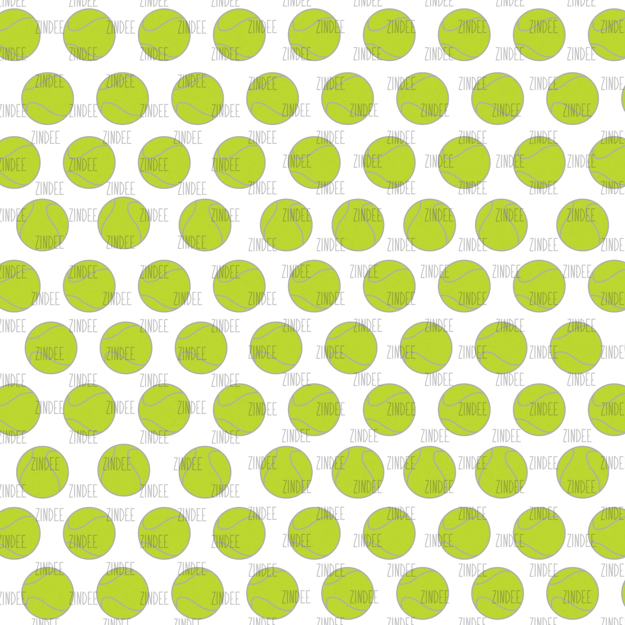 Tennis Balls seamless (vinyl)