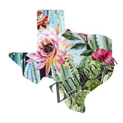 Cactus State... choose state (Sublimation Transfer)