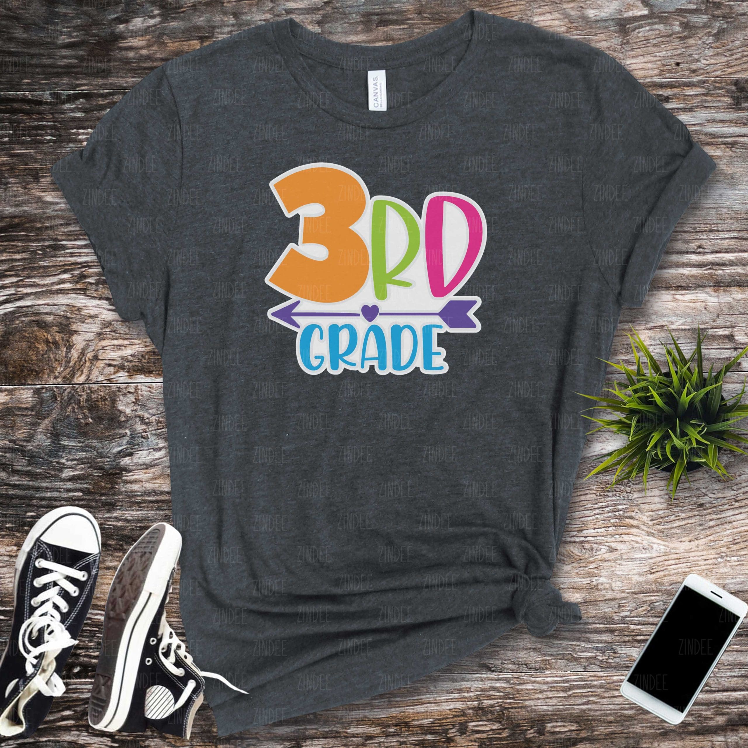 Third Grade (HTV ready to press)