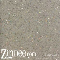 Stardust Transparent Glitter Vinyl