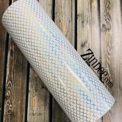 Transparent Mermaid Holographic Adhesive