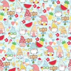 Gnomes Tropical seamless (vinyl)