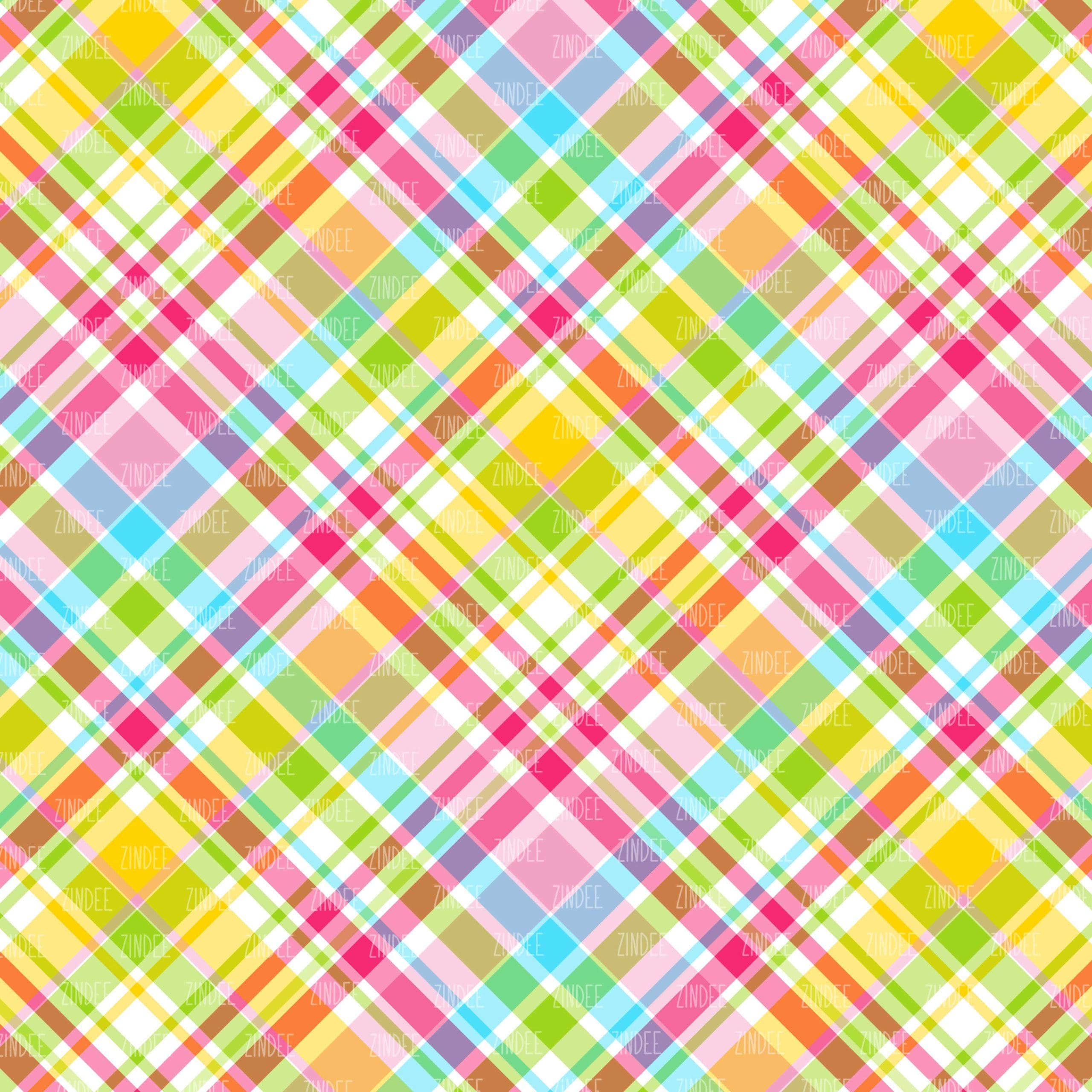 Tropical Plaids (vinyl) - Image 11