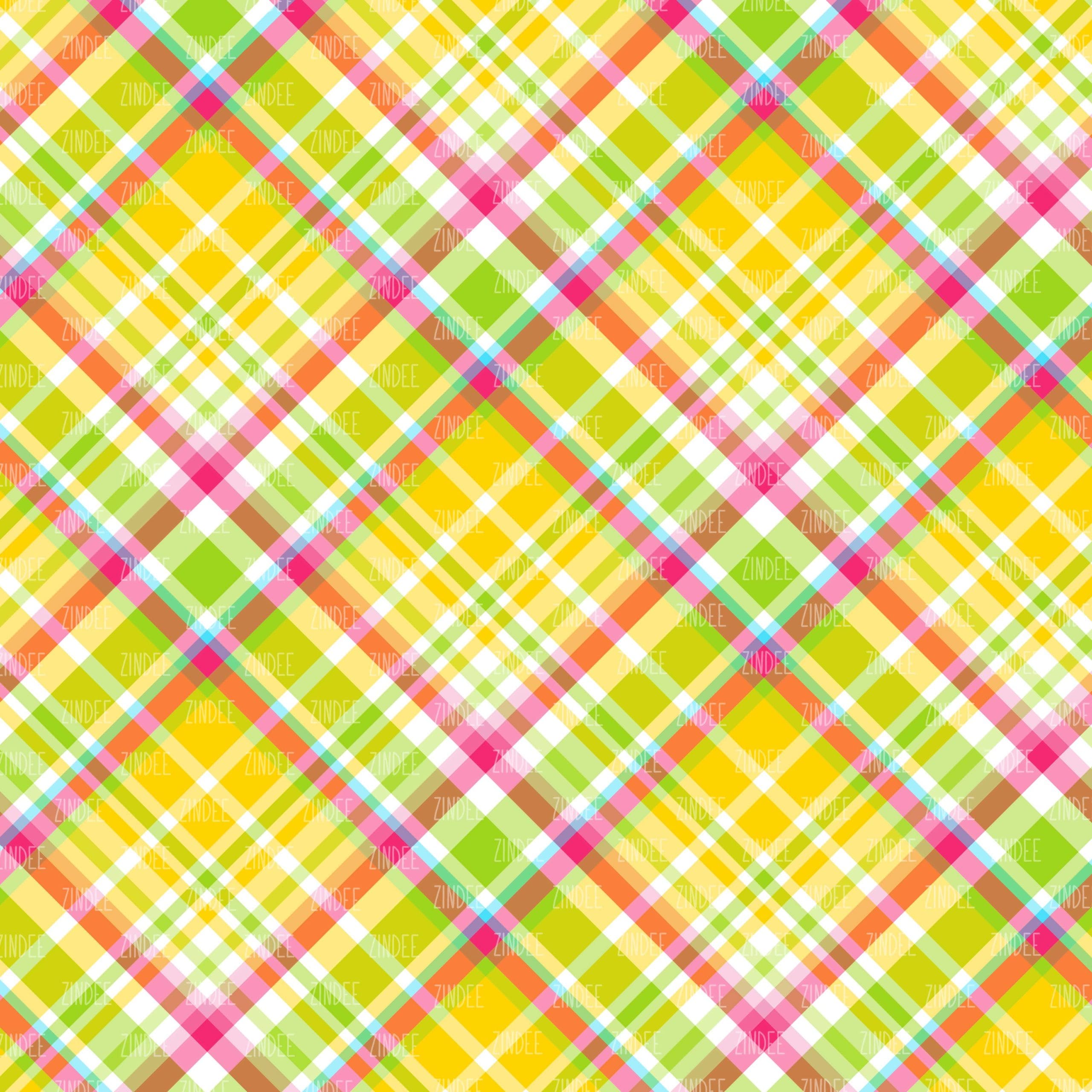 Tropical Plaids (vinyl) - Image 4