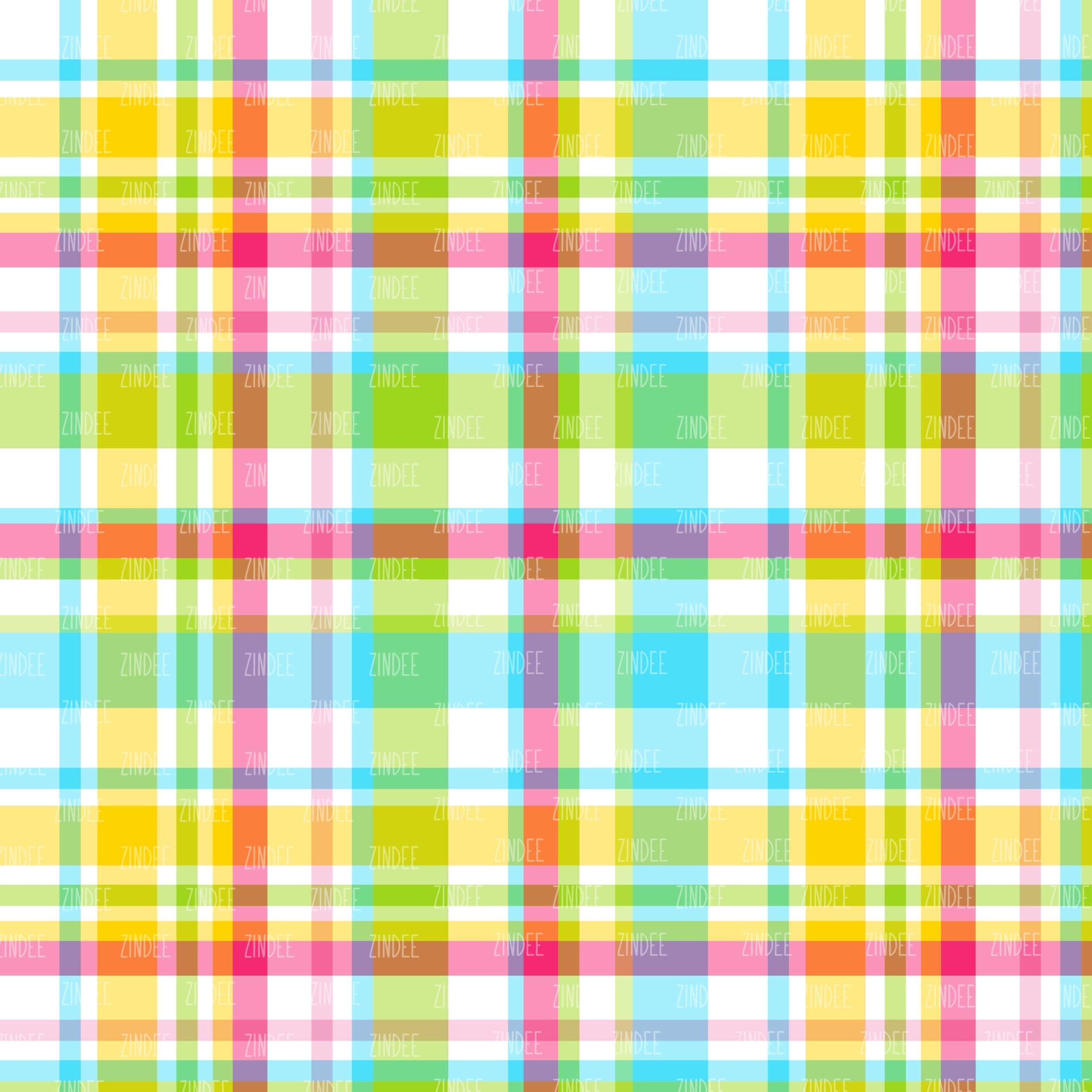 Tropical Plaids (vinyl) - Image 5