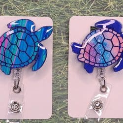 Alternative view of Pink and Blue Paint seamless (vinyl)