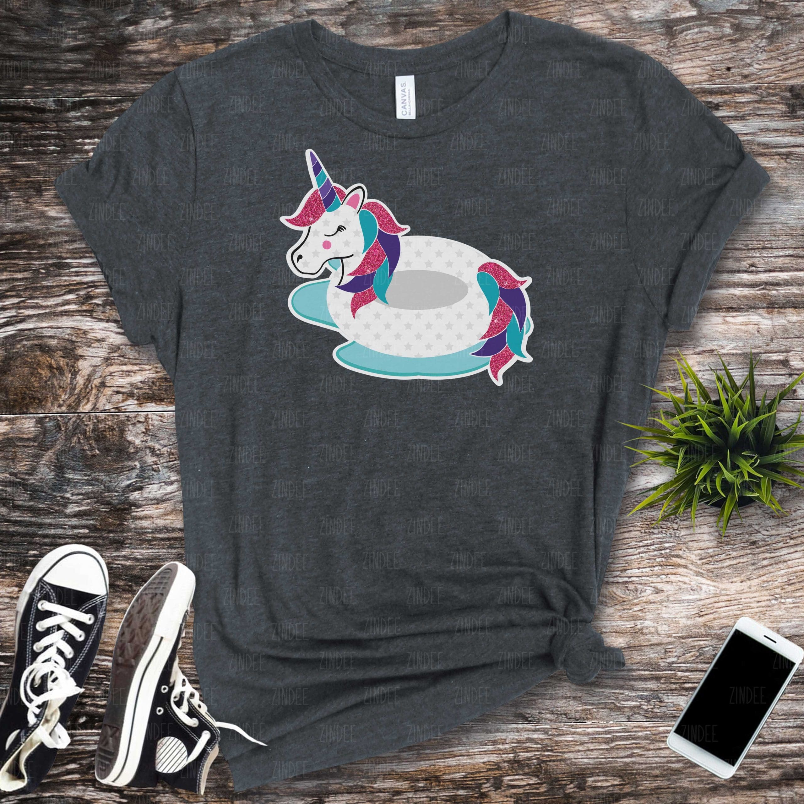 Unicorn Pool Float (HTV ready to press)