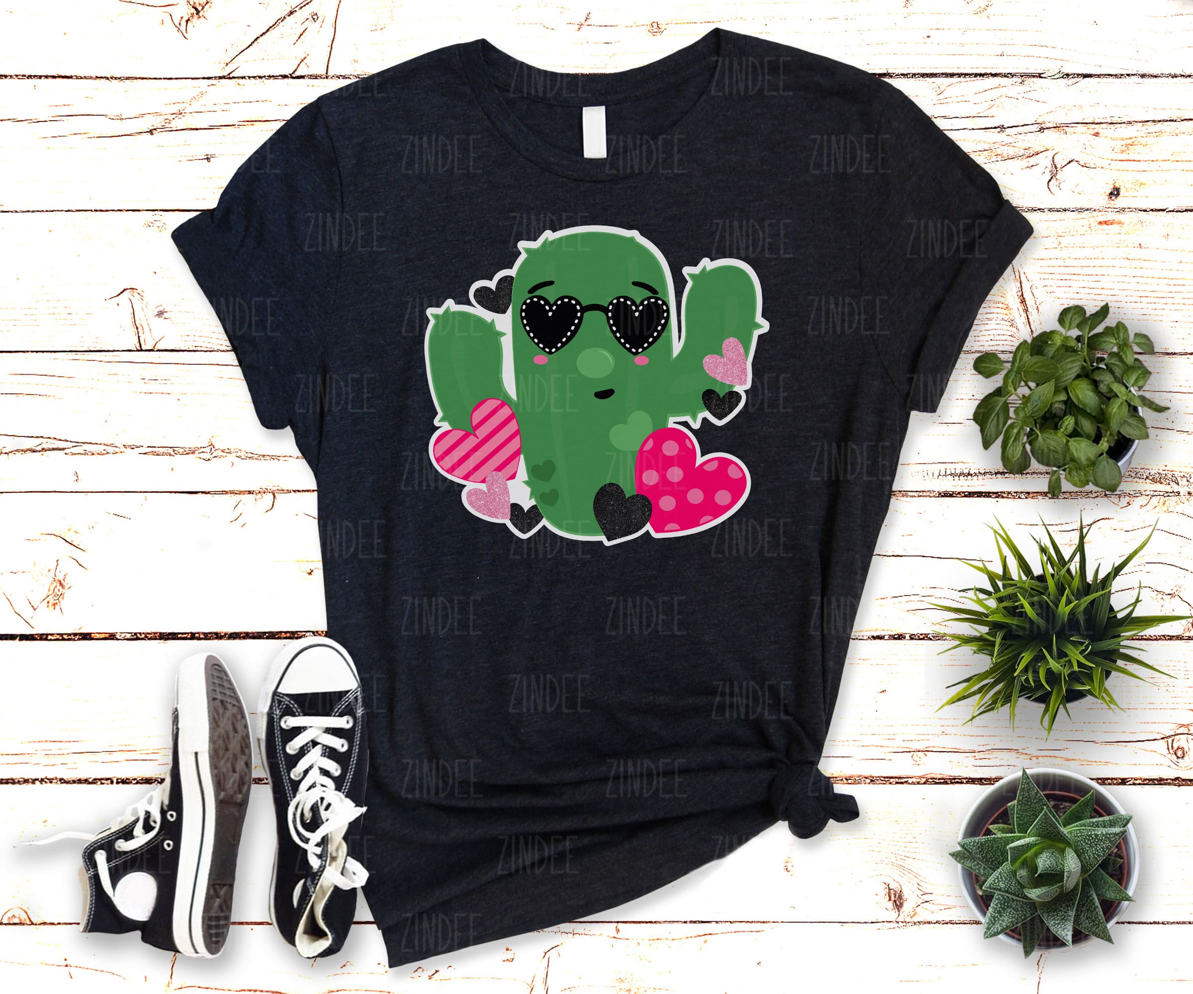 Valentine Cactus (HTV ready to press)