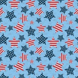 Vintage Patriotic Stars seamless (Sublimation Sheet)