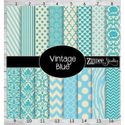 Vintage Blue Vinyl (vinyl)