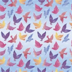Watercolor Birds seamless (digital paper)