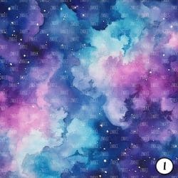 Alternative view of Watercolor Galaxy 2 (vinyl)