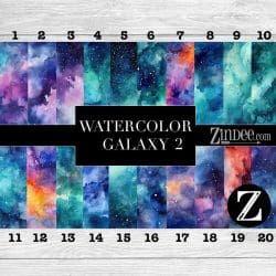Watercolor Galaxy 2 (vinyl)