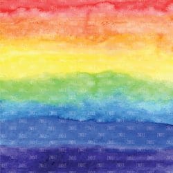 Watercolor Rainbow (vinyl)