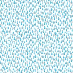 Watercolor Raindrops seamless (vinyl)