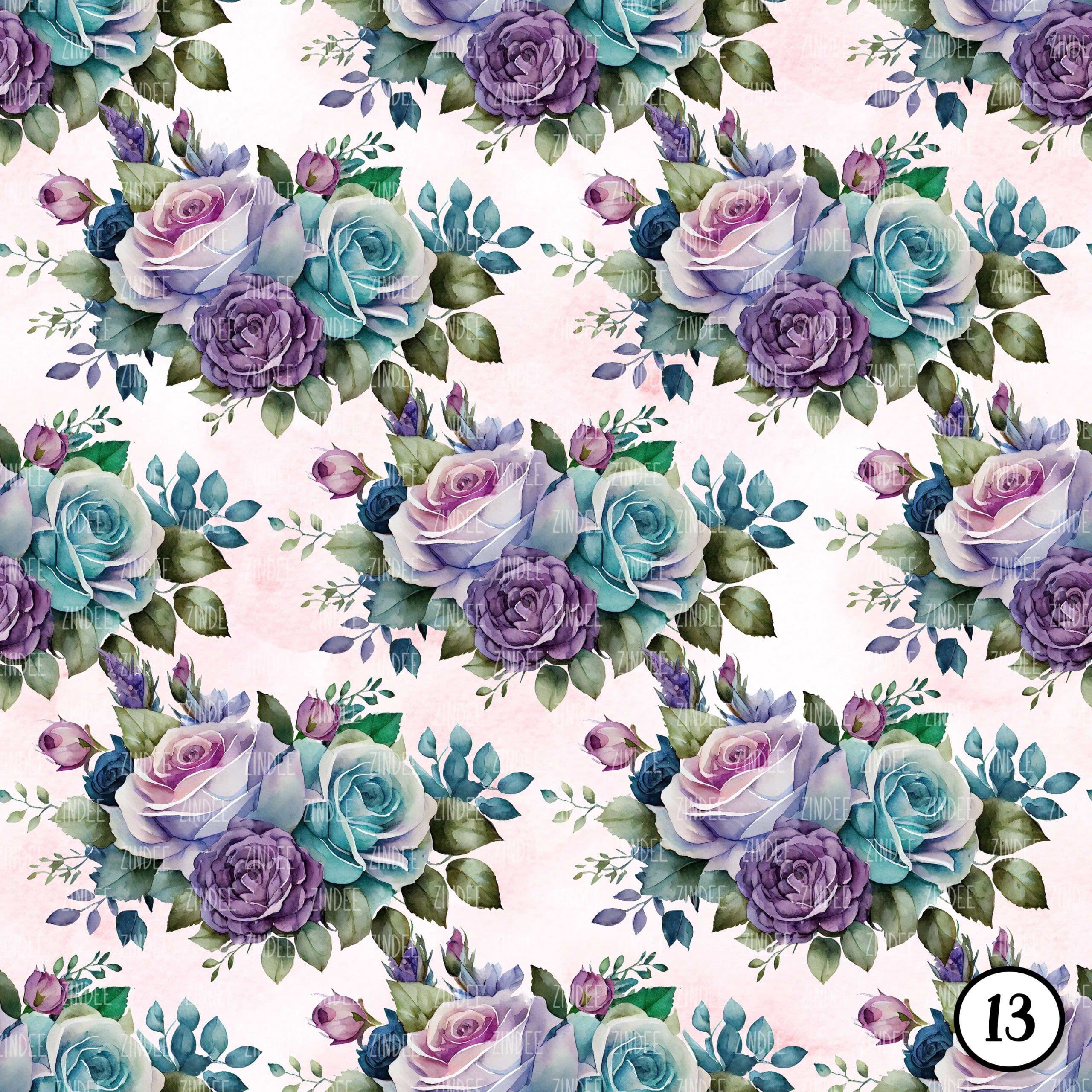 Watercolor Rose Garden (vinyl) - Image 13