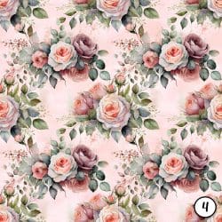 Watercolor Rose Garden (vinyl) - Image 5