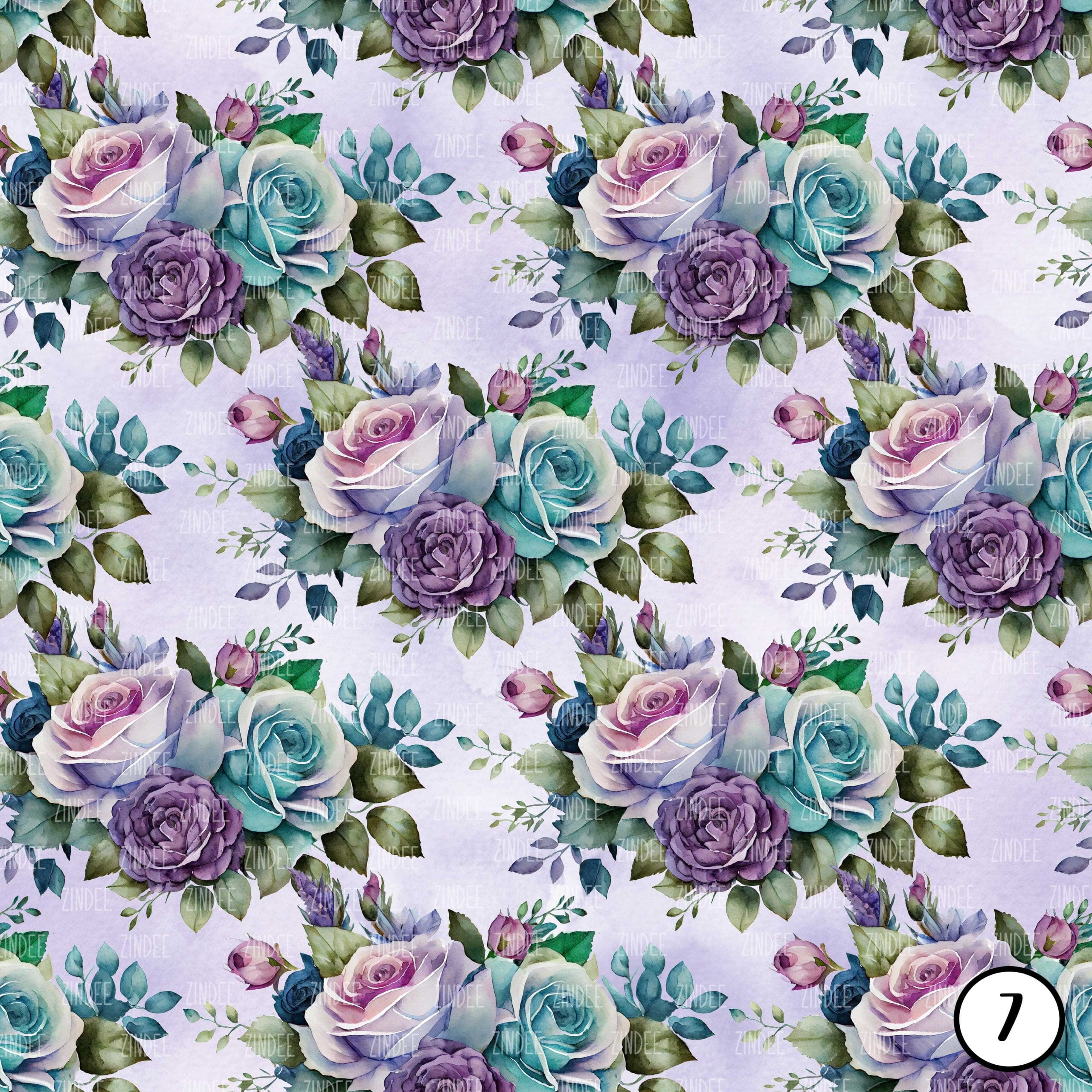 Watercolor Rose Garden (vinyl) - Image 8