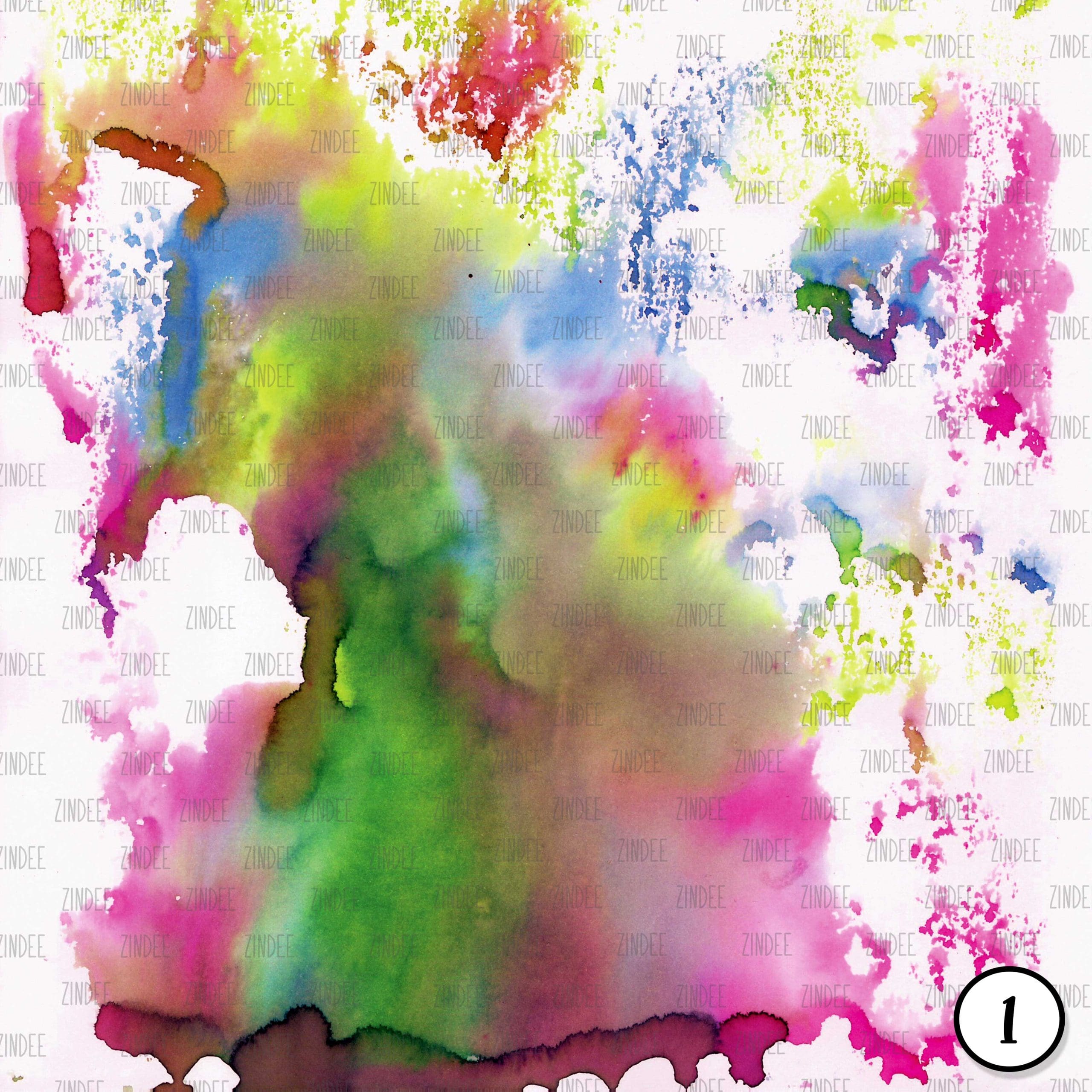 Alternative view of Watercolor Texture (vinyl)