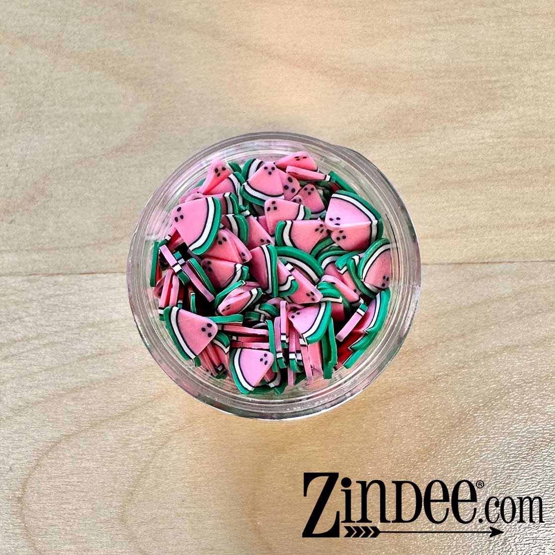 Watermelon Wedges Polymer Clay