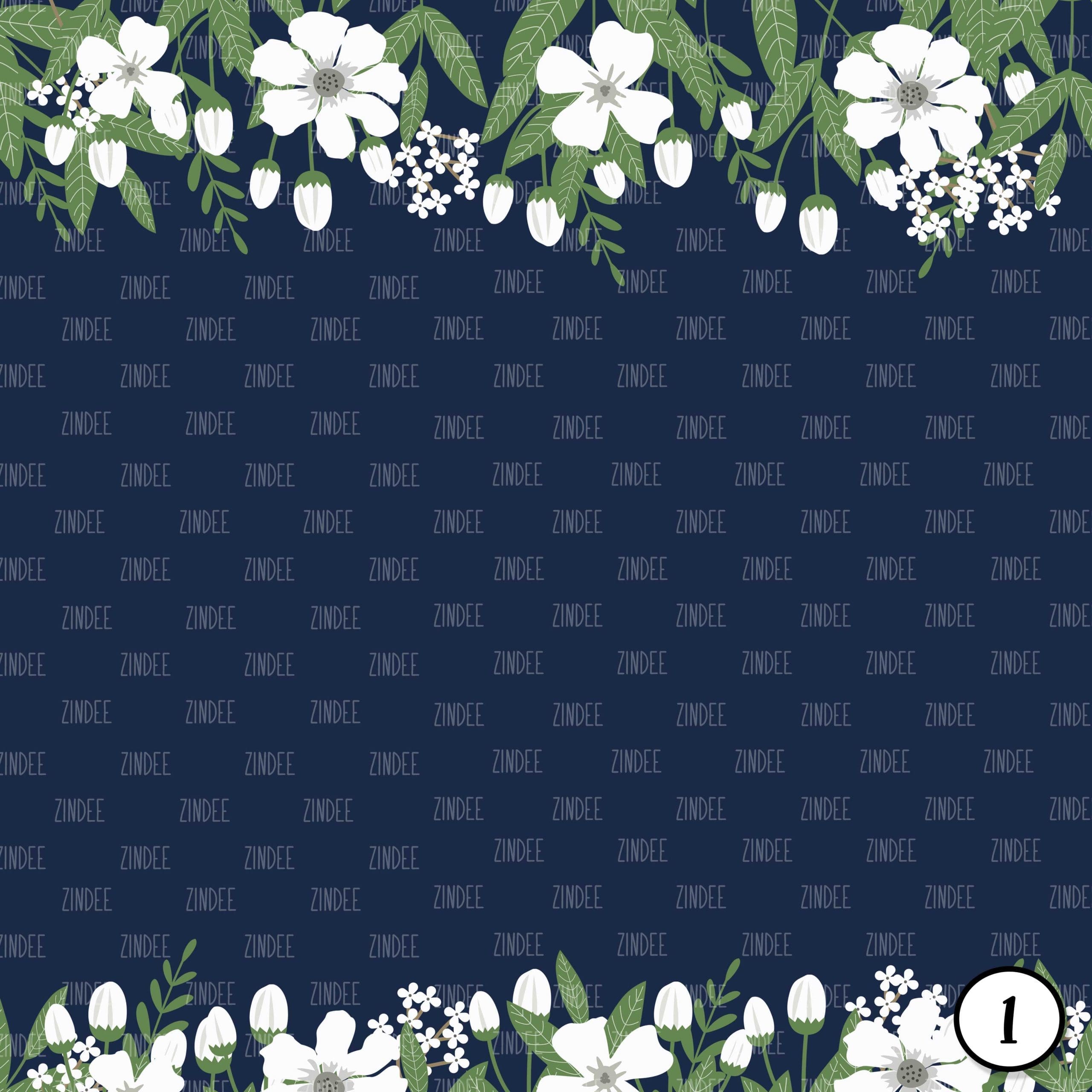 Alternative view of White Blooms (vinyl)